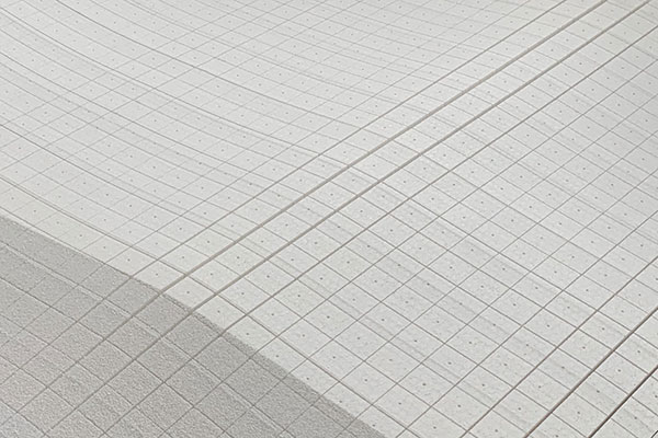 Grooving PET foam board