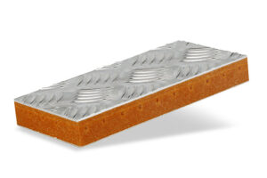 Anti-slip Diamond Aluminum Skin PVC Foam Sandwich Panels