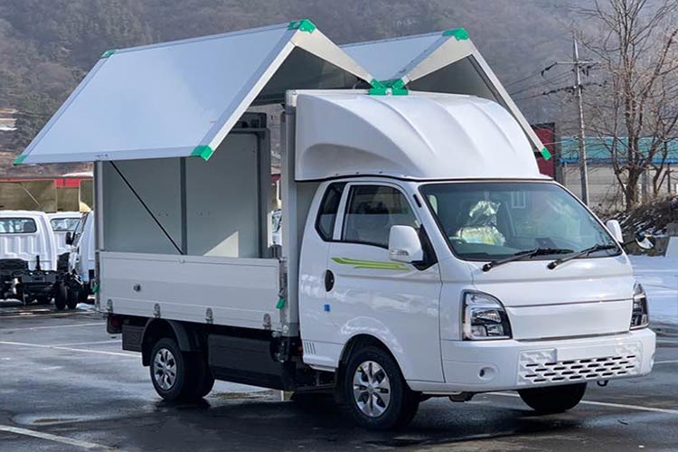 Fiberglass Composite Wing Truck Body