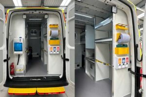 Read more about the article Verbundplatten für Regalsysteme in Werkstattfahrzeugen