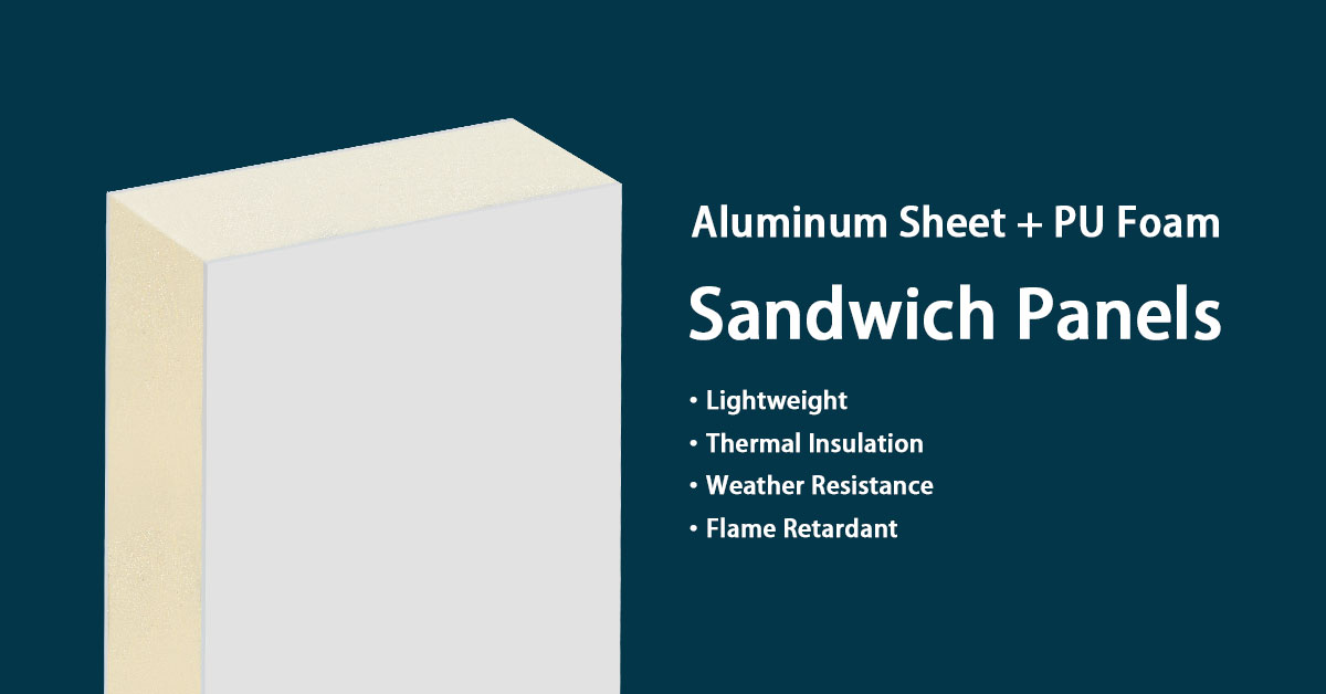 Aluminum Laminated PU Foam Sandwich Panels