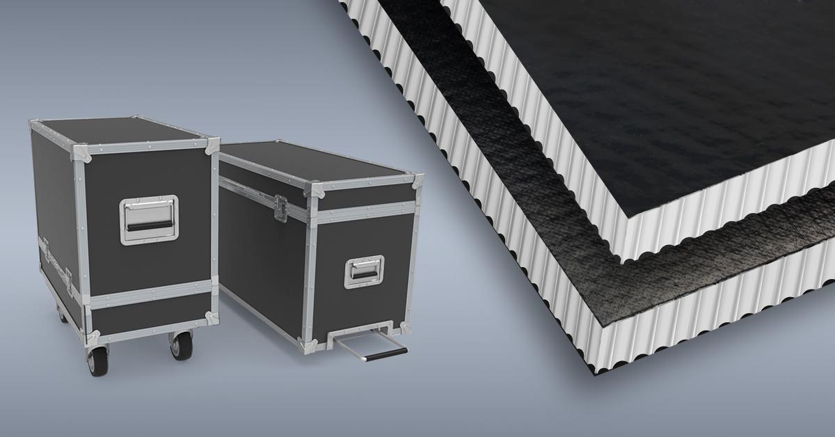 Honeycomb Panels for Flight Cases