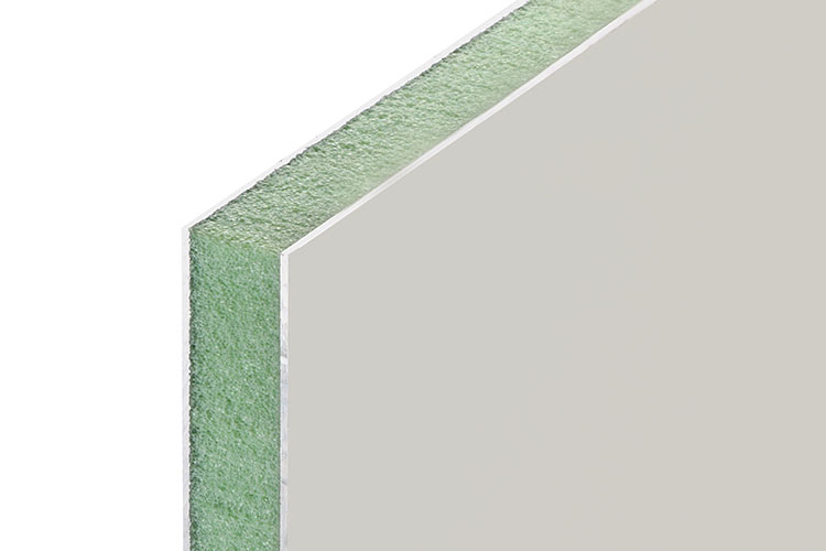 Aluminum Skin Recycled PET Foam Core Sandwich Panels - Image 2