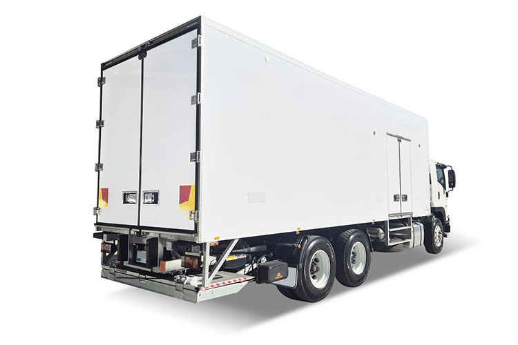 Kühlaufbau für 16 Paletten – für den Transport im Rahmen der Kühlkettenlogistik