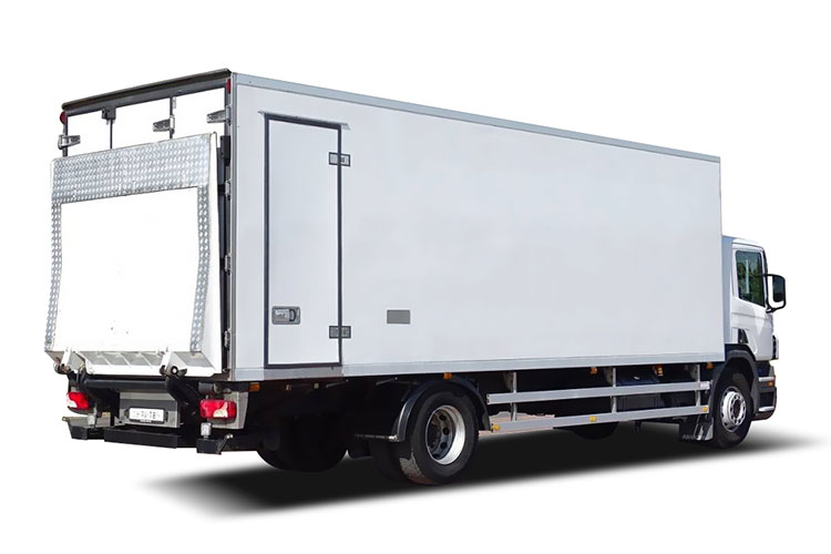 Kühlaufbau für 16 Paletten – für den Transport im Rahmen der Kühlkettenlogistik
