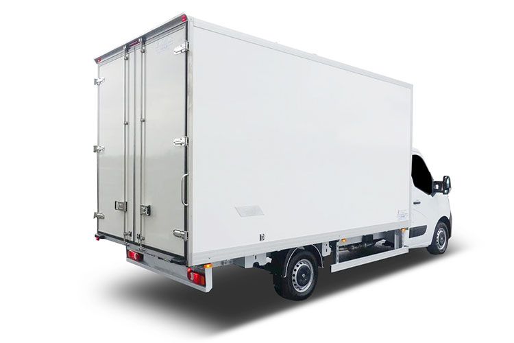 Dry Freight Truck Body Made of Fiberglass Polypropylene Honeycomb Panels - Image 2