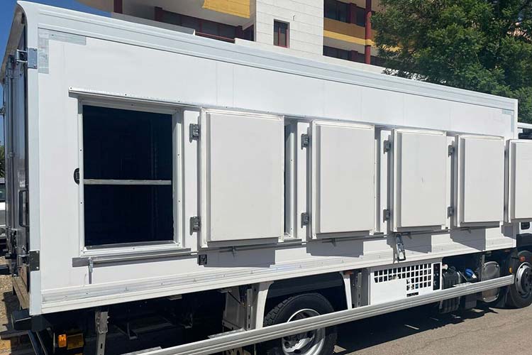 Ice Cream Refrigerated Truck Box