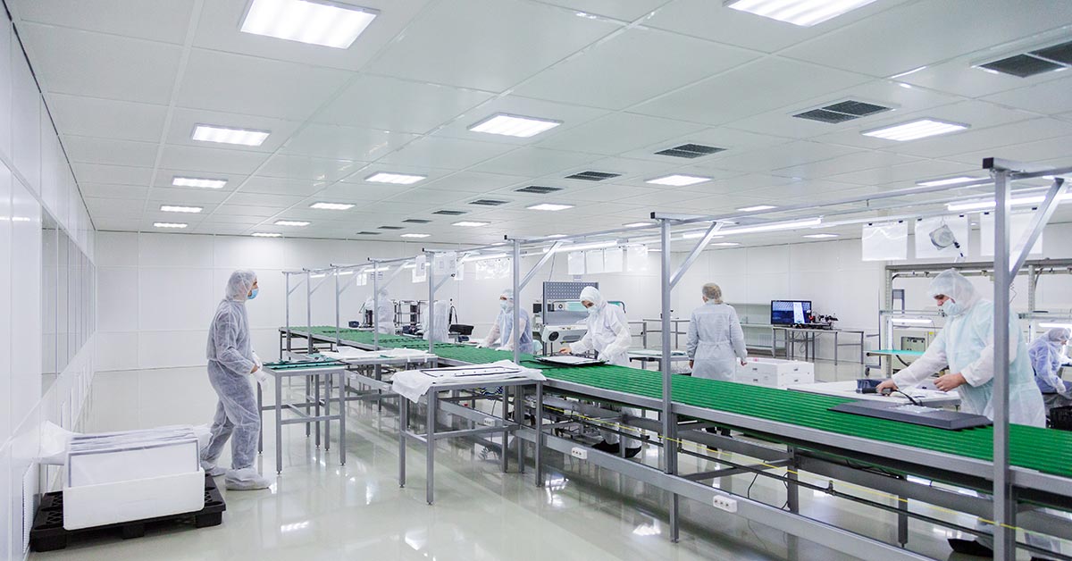 FRP Cleanroom Wall Panels