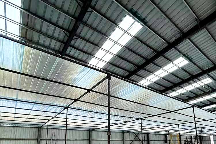 Fiberglass warehouse roofing sheets