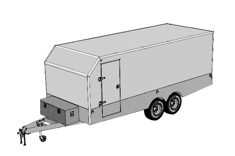 Cargo Enclosed Trailers