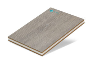 Wood Grain HPL+MDF Skin PET Sandwich Panels for Cabinets