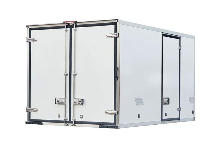 3.4m Length Closed Box for Freezer Transport Truck