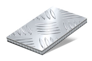 Read more about the article Sandwich-Bodenbelag aus Polypropylen-Wabenkern mit Deckschichten aus Riffelaluminium