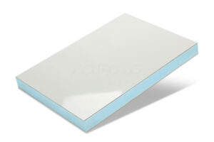 Read more about the article 32 mm dicke, beidseitig hochglänzende Sandwichpaneele aus GFK und XPS-Schaum