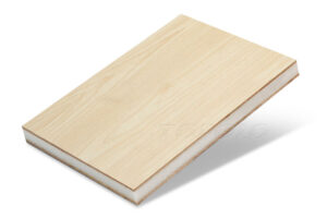 Read more about the article PET-Schaum-Sandwichplatten mit HPL-Deckschicht in Holzoptik für Schränke
